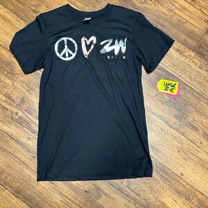 Zumba Fitness Black Graphic Tee